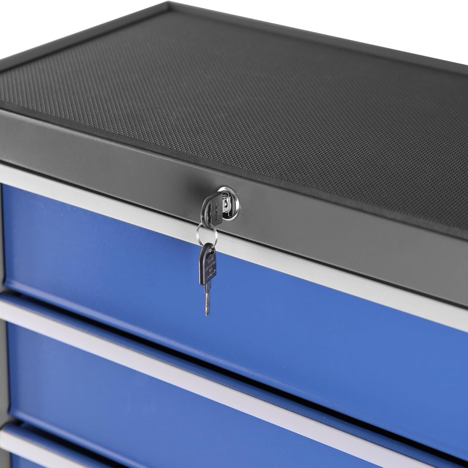 5 Drawers Rolling Tool Chest with Wheels, Rolling Tool Chest, Portable Rolling Tool Box on Wheels, Tool Chest Organizer for Garage, Workshop, Home Crafts Use Blue as Shown