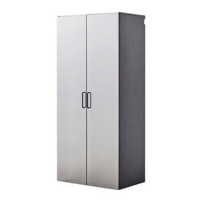 Asti Wood Wall Mounted Garage Cabinet in Gray (31.4 In. W X 78.7 In. H X 19.6 In. D)